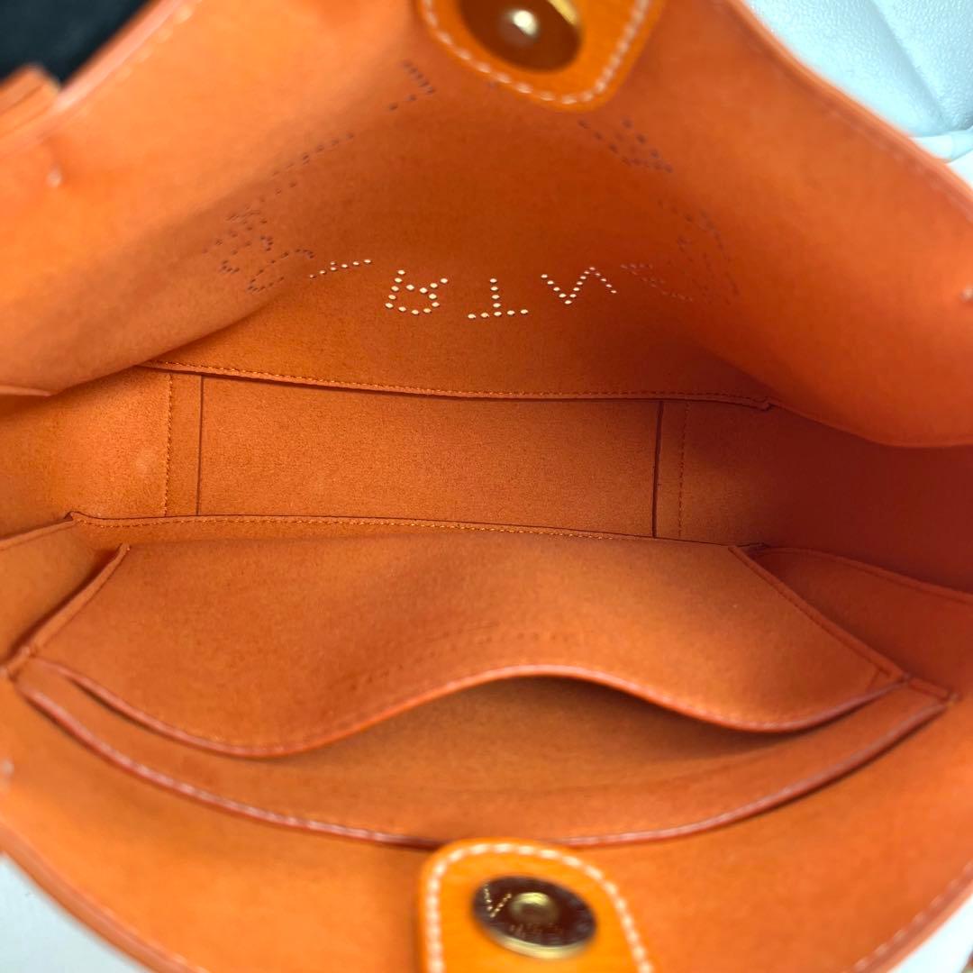 【極美品】 ステラマッカートニー ステラロゴ ショルダーバッグ オレンジ 保存袋