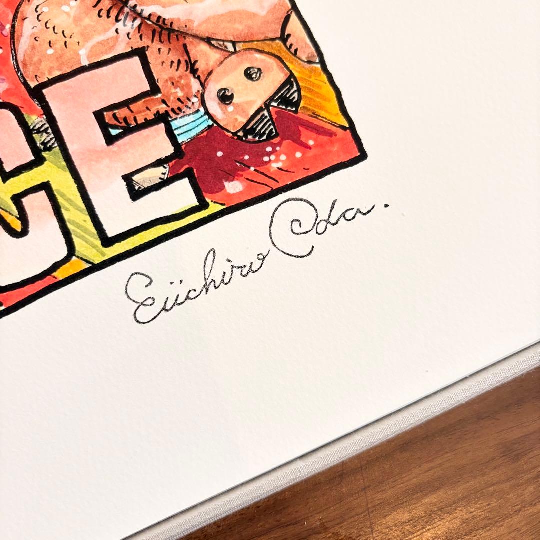 【世界10部限定】集英社マンガアートONE PIECE ワンピース 尾田栄一郎