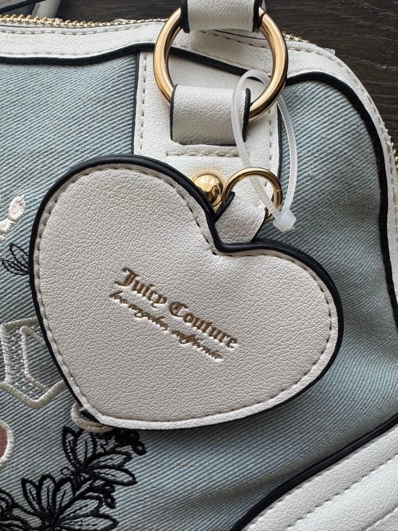 【新品】Juicy Couture ジューシークチュール デニムショルダーバッグ