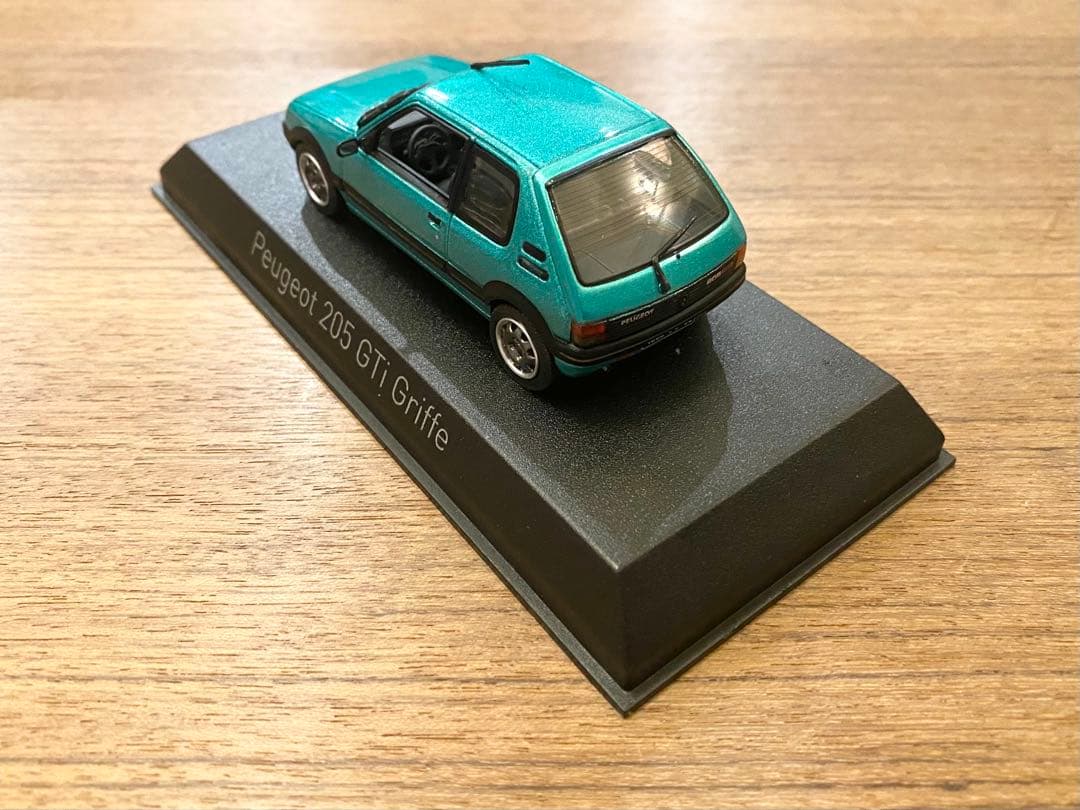 新品 1/43 ノレブ プジョー 205 GTI グリフェ 1990年 グリーン