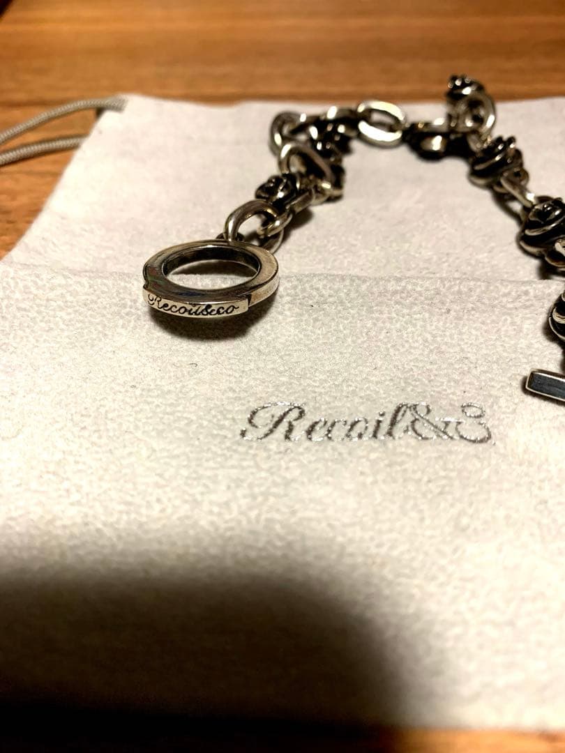 \"Recoil\"&co. ROSE BRACELET silver925 美品