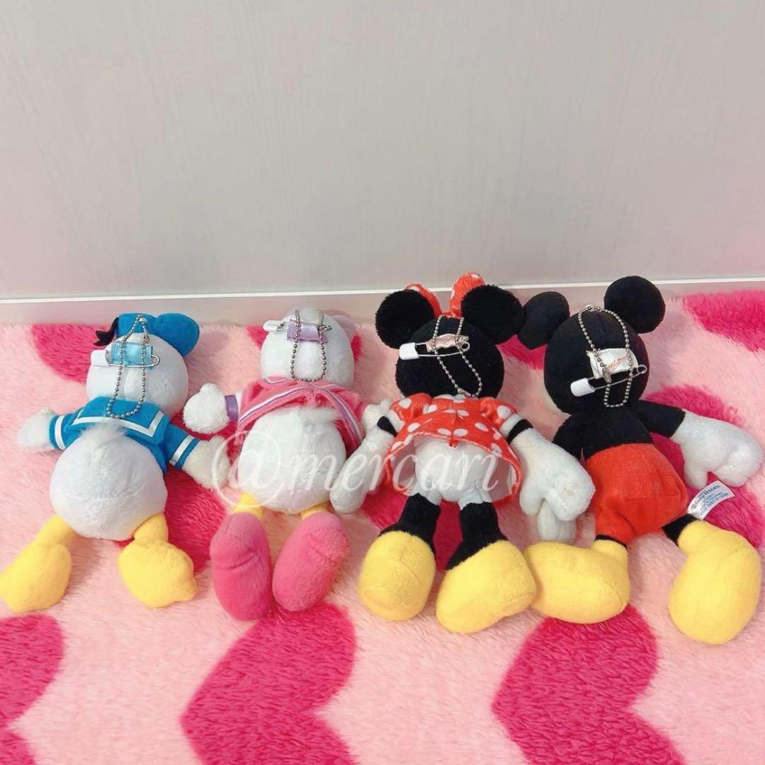 ミッキー ミニー ぬいぐるみバッジ ノーマル 公式】ぬいぐるみバッジ