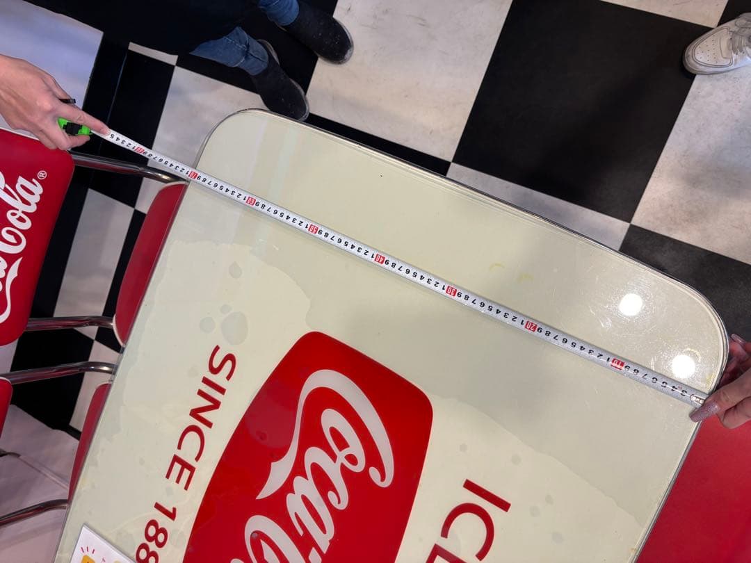 コカコーラテーブル＆チェアセット