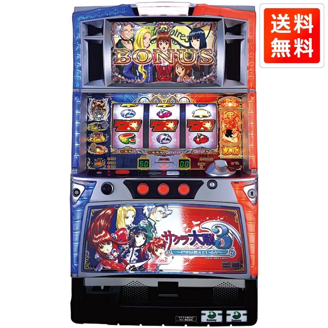 サミー CRサクラ大戦 FVW 中古パチンコ実機 [枠名：焔（ホムラ）] [4ch
