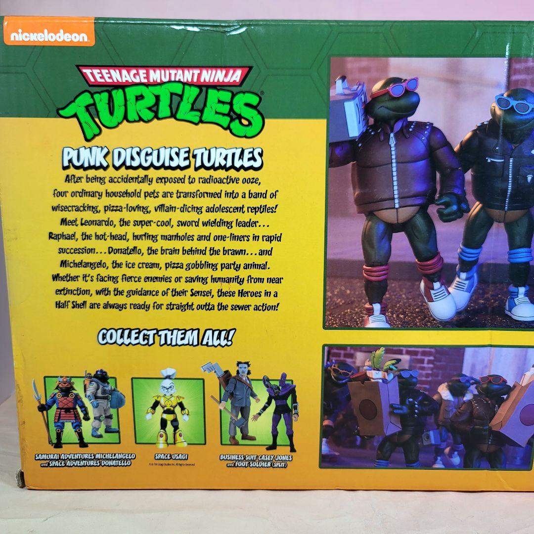 NECA】新品 正規品 パンク・タートルズ TMNT フィギュア 4PK - メルカリ