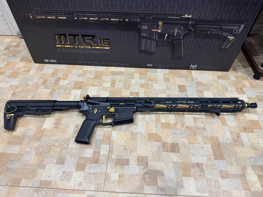 東京マルイ MTR16 G-Edition ガスガン ハードリコイルバッファー付