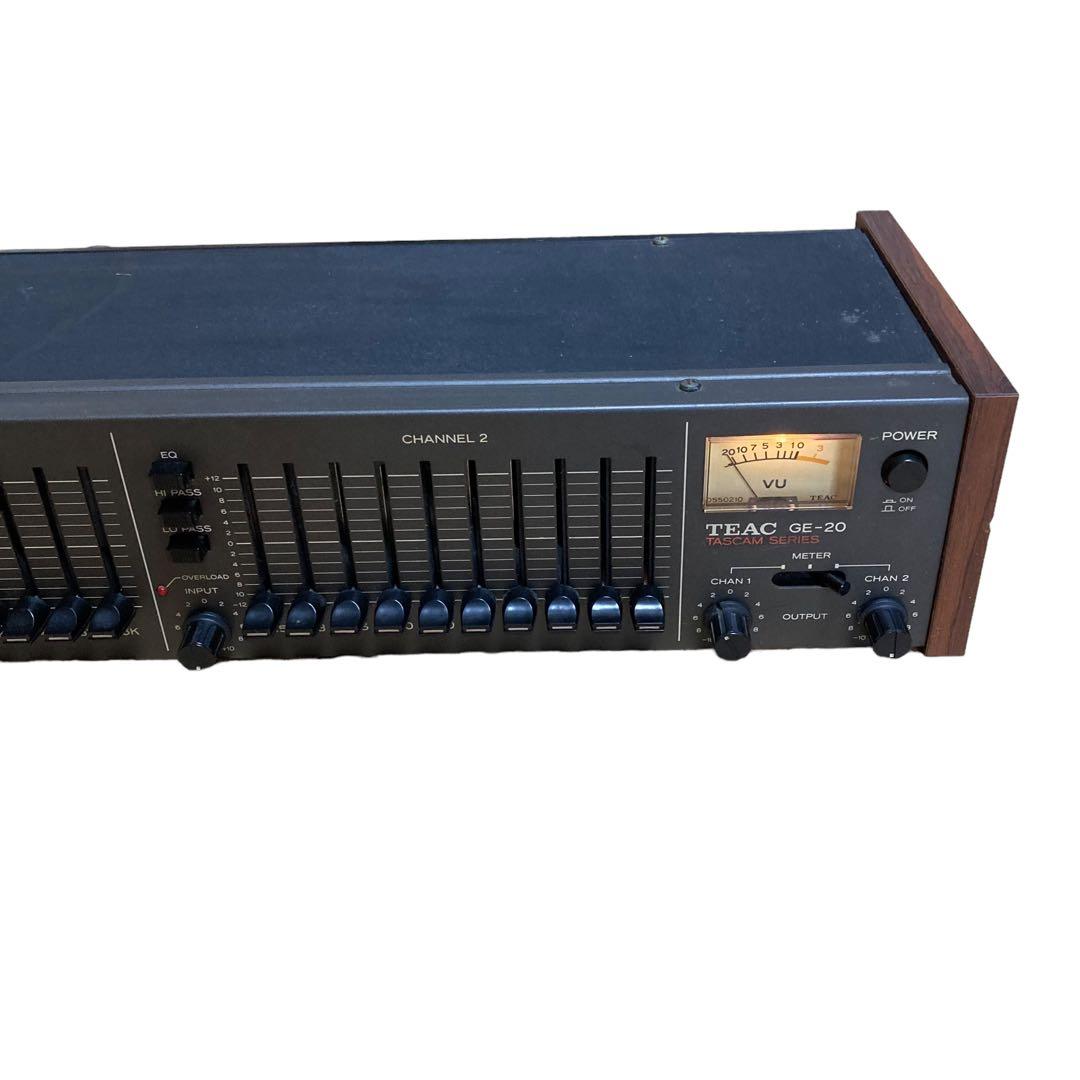 ⭐️TEAC GE-20 10バンド　グラフィックイコライザー　動作確認済み