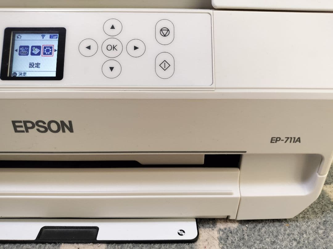 ジャンク品] EPSON EP-711A インクジェットプリンター 本体 - メルカリ