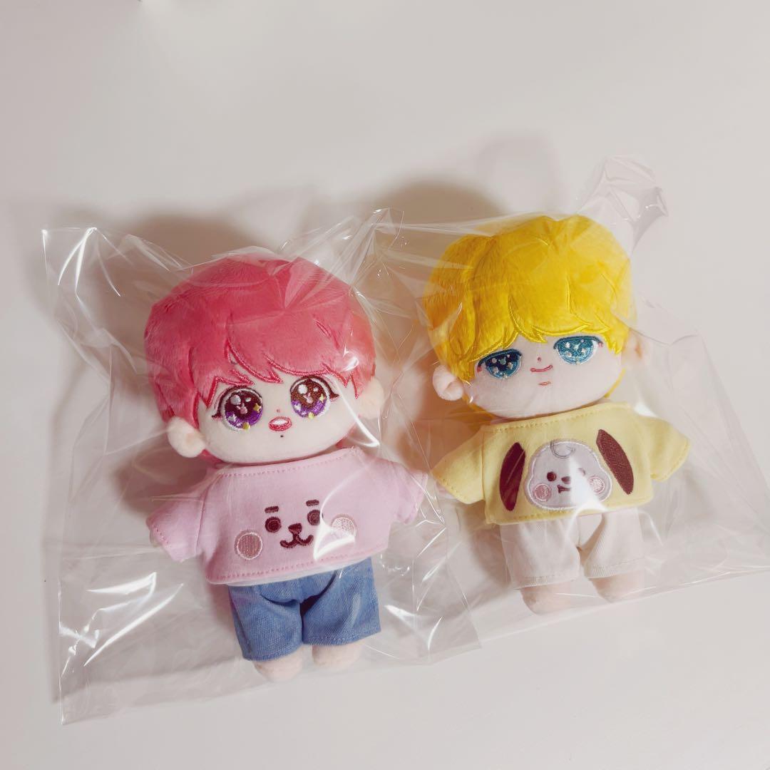 BTS グクミン jimin JUNGKOOK ぬいぐるみ 15cm ぬい