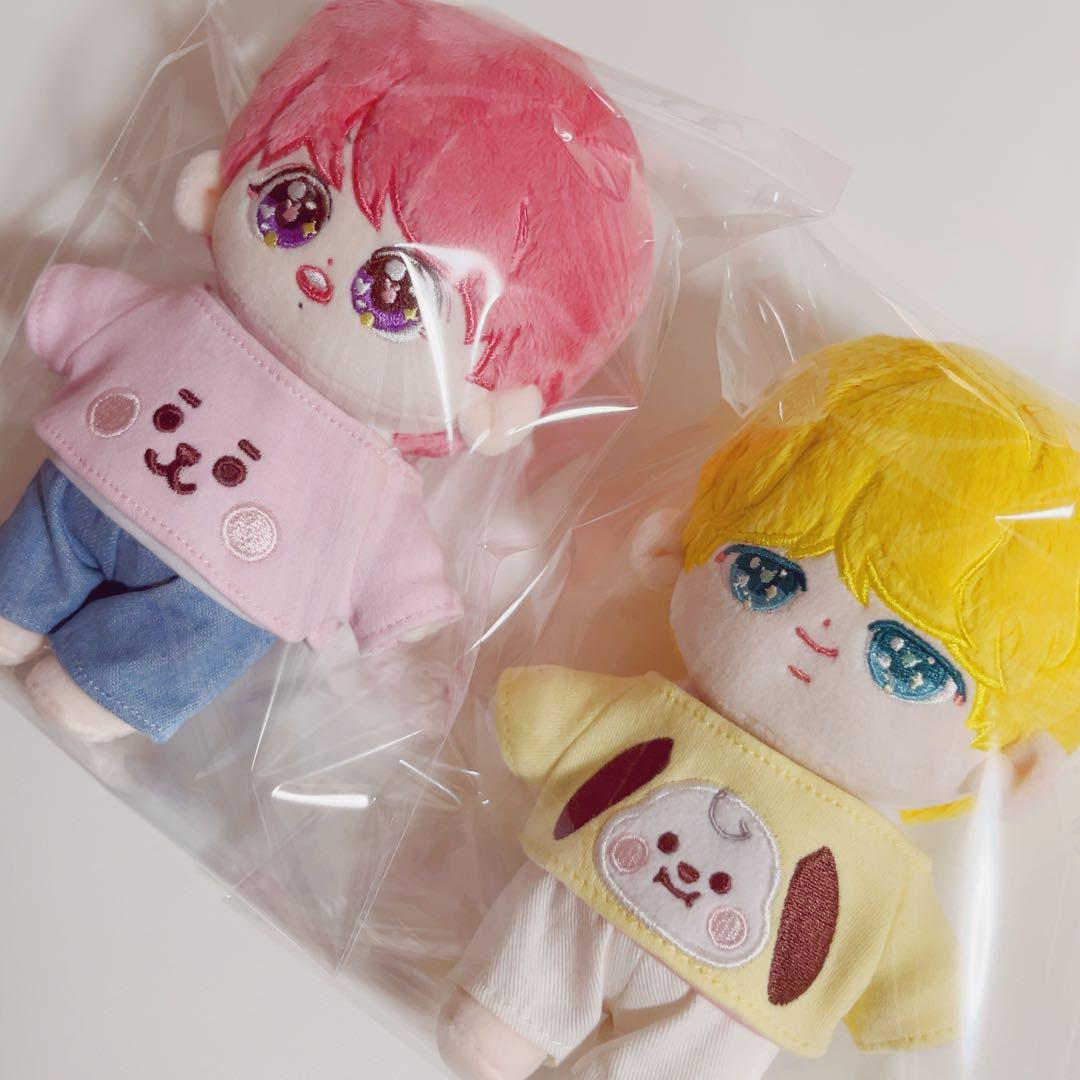 BTS グクミン jimin JUNGKOOK ぬいぐるみ 15cm ぬい