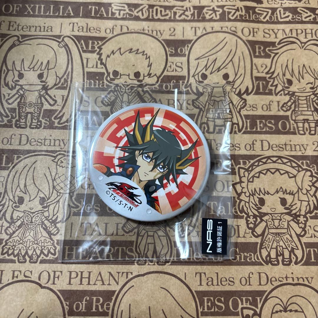 遊戯王 5D's 不動遊星　缶バッジ2種　未開封