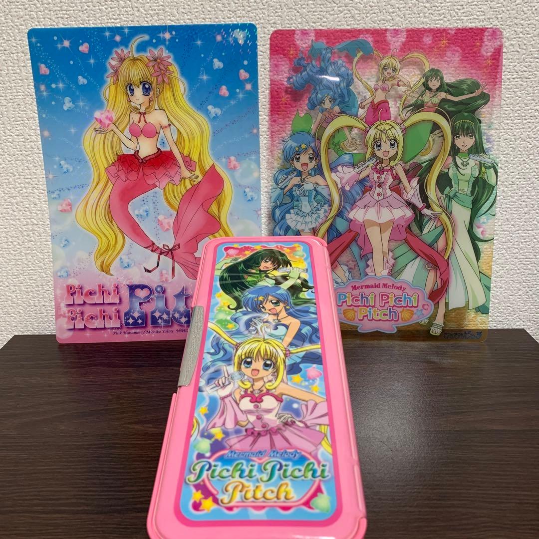 ぴちぴちピッチ 筆箱 下敷き 3点セット - メルカリ