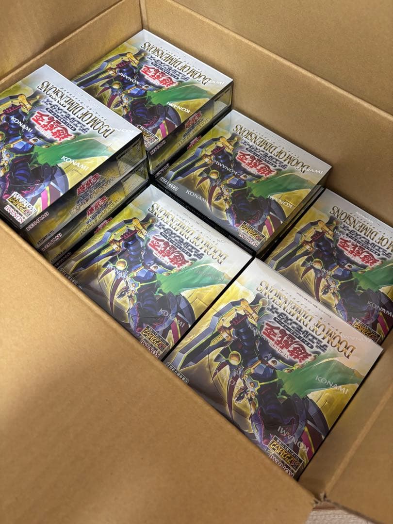 遊戯王OCG DOOM OF DIMENSIONS 14Box シュリンク付き - メルカリ