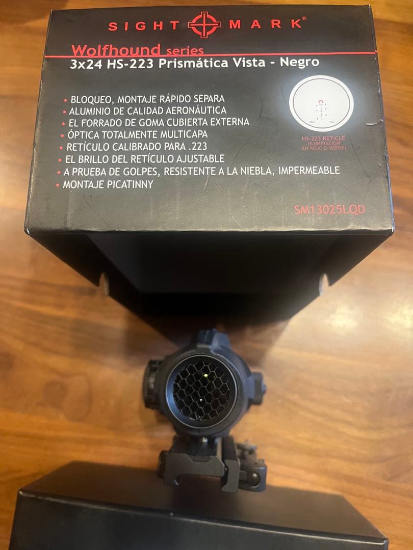 Sightmark 3x24 HS-223 プリズムサイト ブラック　中古