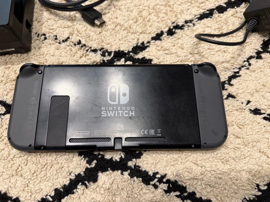 Nintendo Switch 本体　グレー　箱なし　おまけ付き