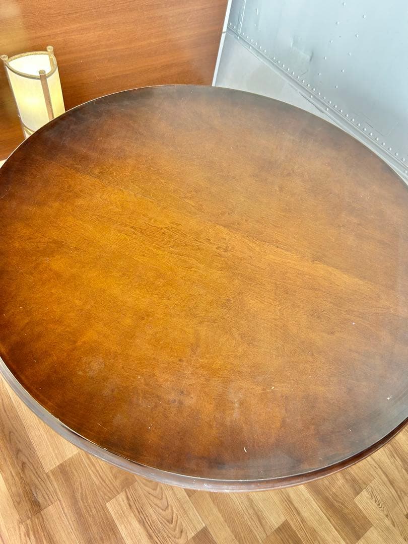 700 まさら様　円形　ダイニングテーブル 直径120cm レトロ　a