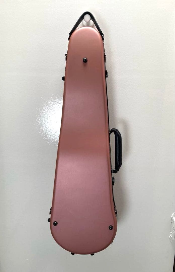写真追加ヴァイオリンケース】カーボンマック CFV-2S サテン ピンク 4/4