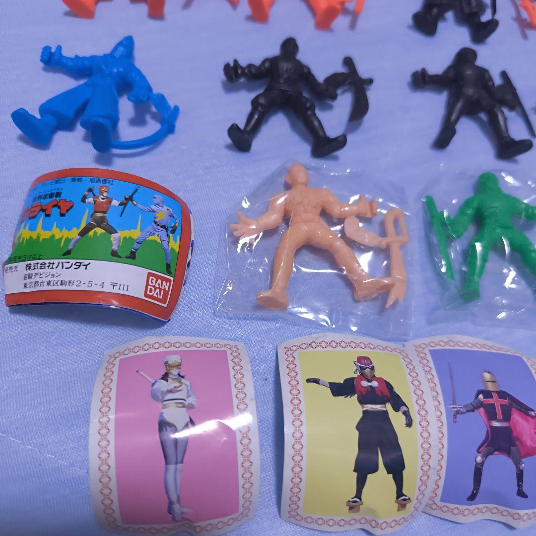 世界忍者戦ジライヤ、ジライヤ、ジライヤ消しゴム、ガチャガチャ、BANDAI、忍者