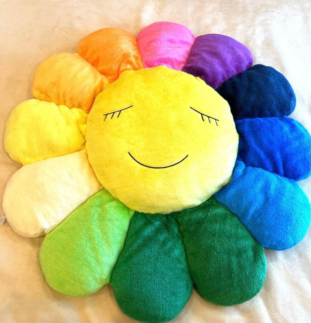 希少 村上隆 フラワー クッション もののけ京都 特大 1m カイカイキキ