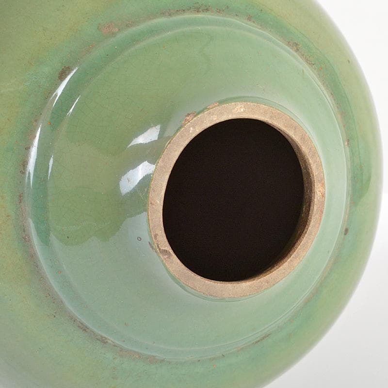 富山県 富山県 小杉焼 青磁 徳利 花瓶 壷 V R6250B 小杉焼 青磁 徳利