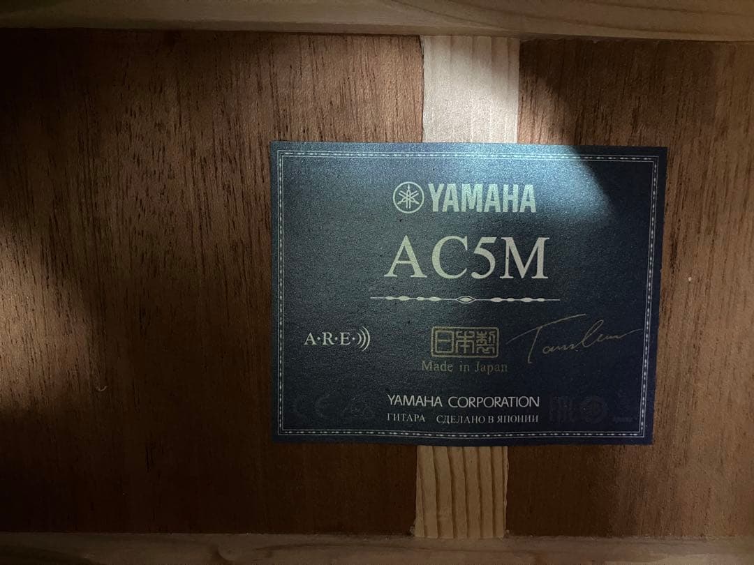 YAMAHA AC5M エレアコ 新品定価198,000円 調整済み 調整済 YAMAHA