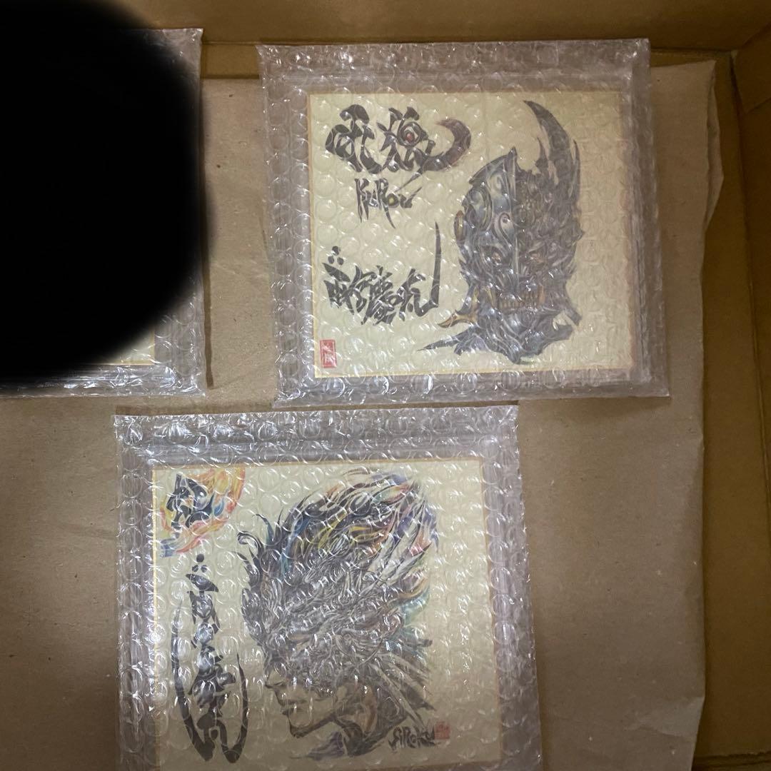 牙狼＜GARO＞原画トレーディングmini色紙 第二弾【2枚セット】 牙狼＜GARO＞原画トレーディングmini色紙 第二弾 ボックス（※8枚入り