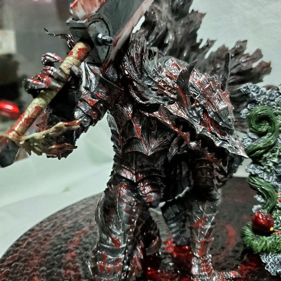 リペイント ベルセルク一番くじ A賞B賞 ガッツ フィギュア 渦赤台座