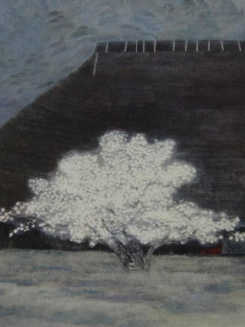 山岸 純【大原の里】希少画集画、状態良好、新品高級額装付