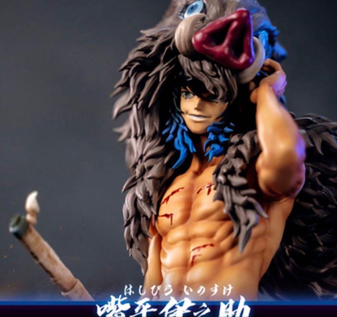 【鬼滅の刃】嘴平伊之助 ガレージキットフィギュア 完成品Damon slayer