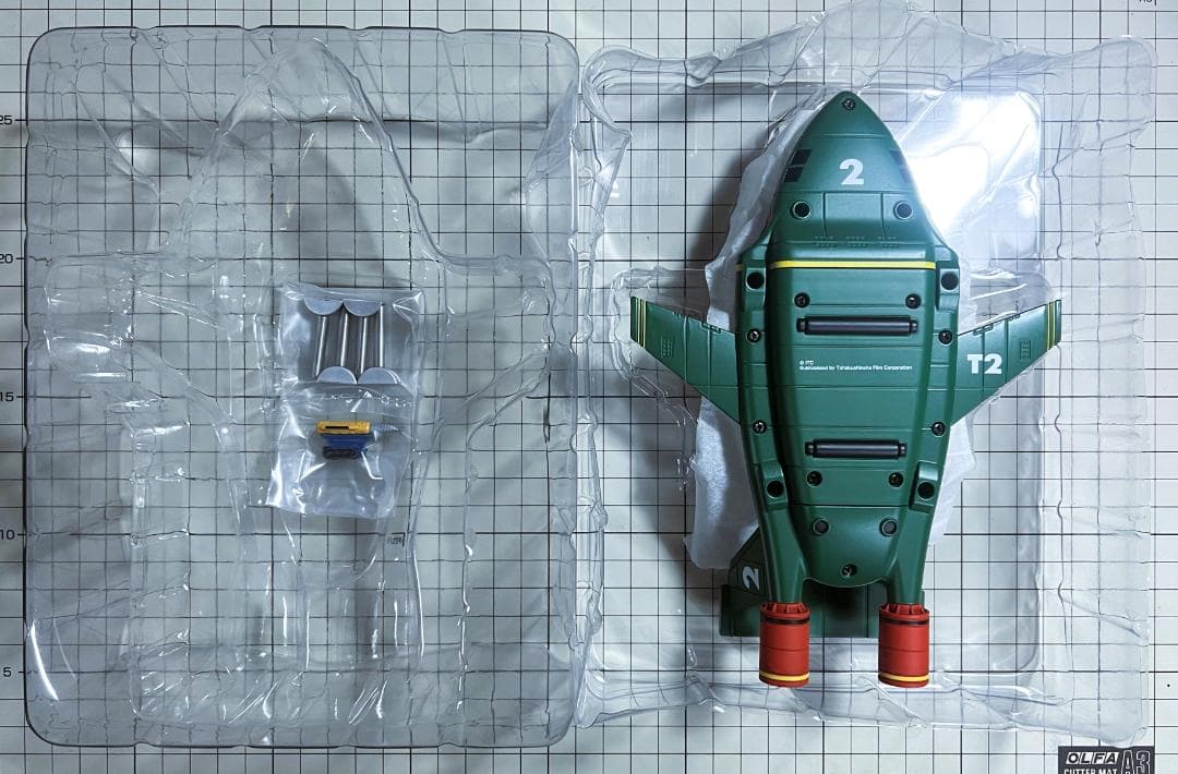 本体新品・箱イタミ】ディゴスティーニ サンダーバード2号 全巻購入特典