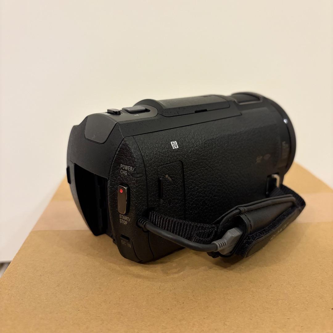 【超美品】SONY FDR-AX30 4K ビデオカメラ 予備バッテリー・SD付