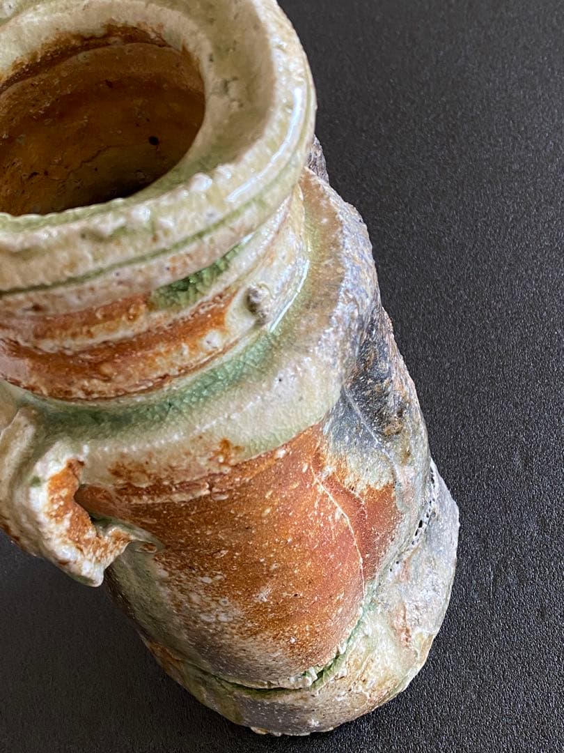 信楽焼 花瓶 花器 花入 井村侊生 #3403