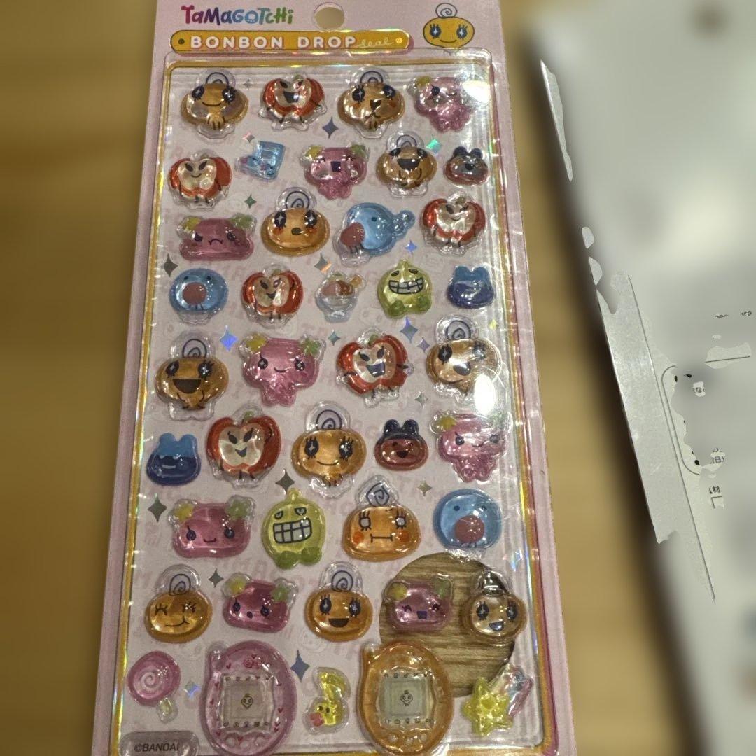 Tamagotchi キャラクターシール 3パックセット