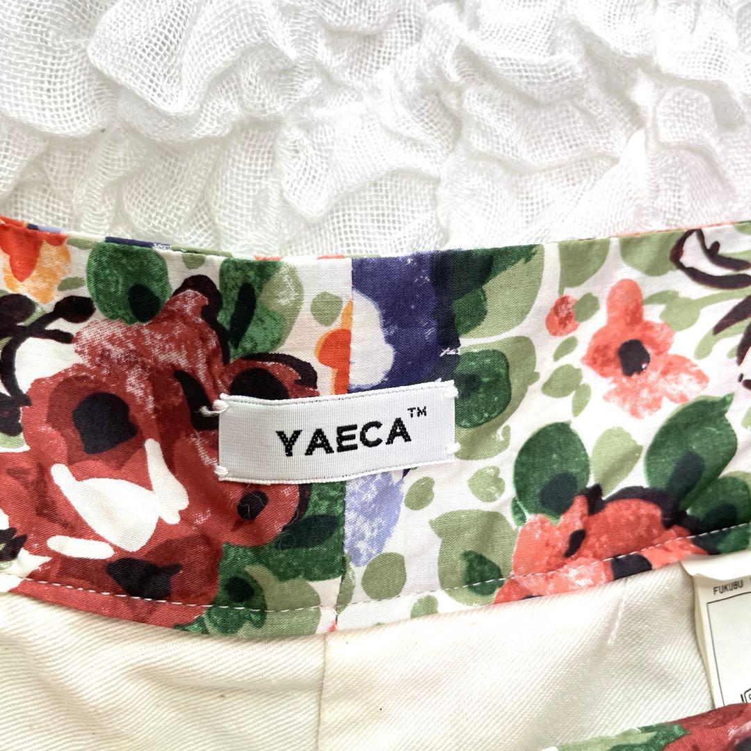YAECA ヤエカ　リバティ タック キュロット　フローレンス　花柄　S　日本製