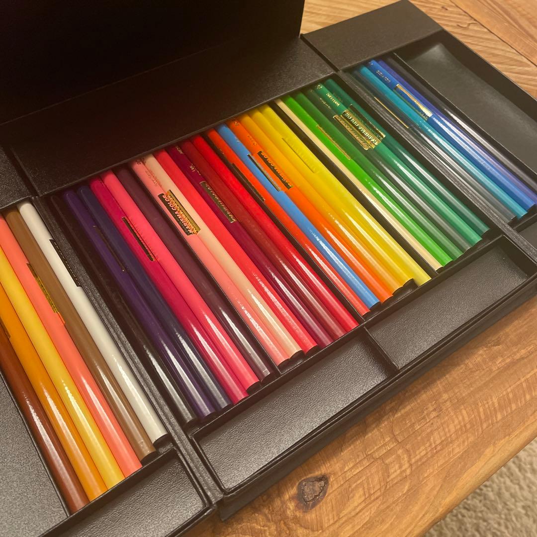 未使用】色鉛筆 カリスマカラー 72色 - メルカリ