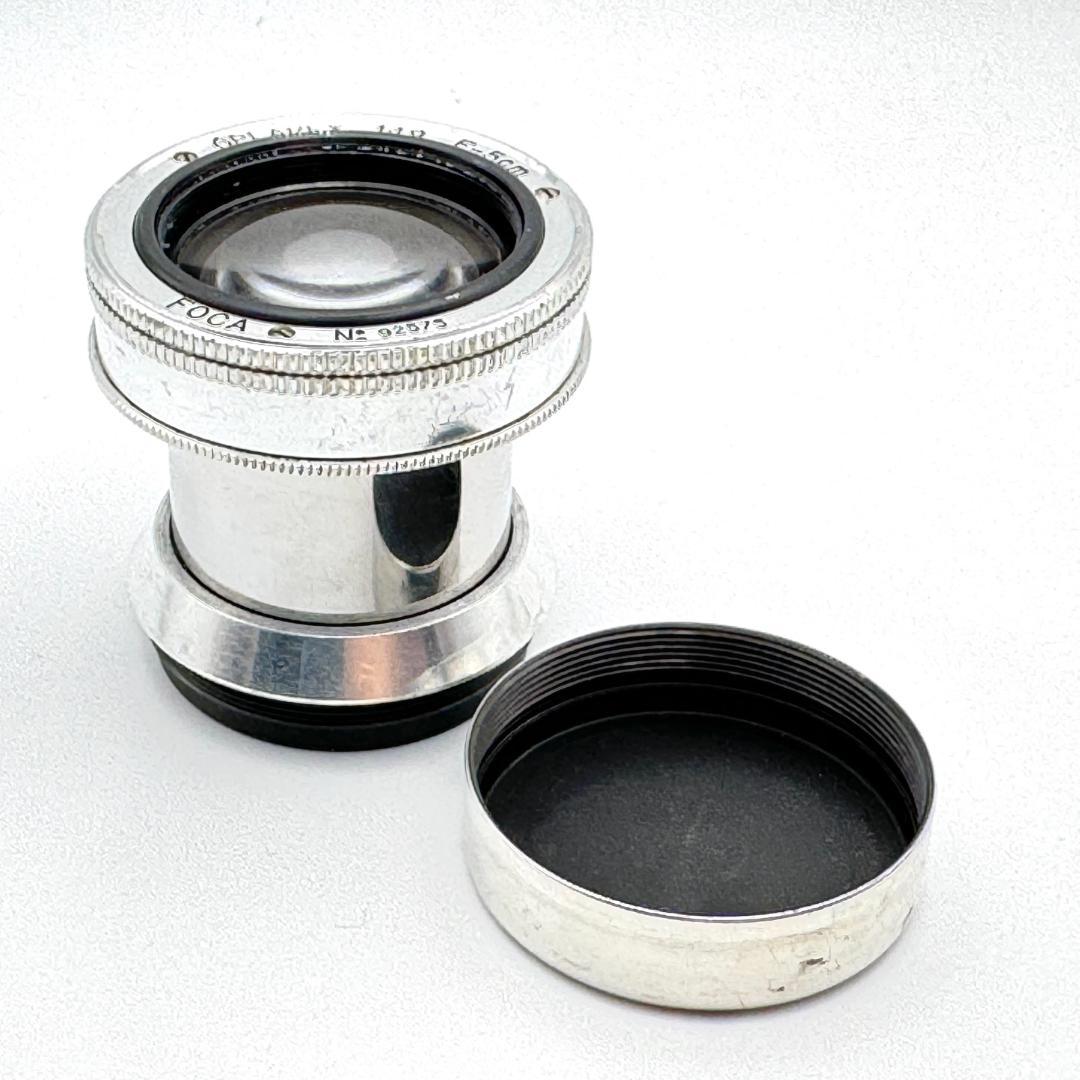 OPL Foca OPLAREX f1.9 50mm　オールドレンズ FOCA rangefinder OPLAREX 50mm f1.9 – TheVintageLensGuy
