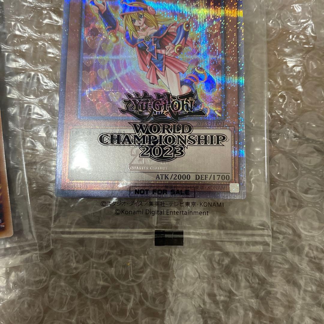 wcs2023 ブラマジガール 魔法の筒 遊戯王 オマケ付き 遊戯王 WCS2023