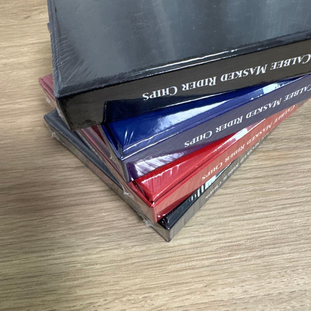 【未開封】カルビー仮面ライダーチップス　カード　復刻カード4セット　【5253