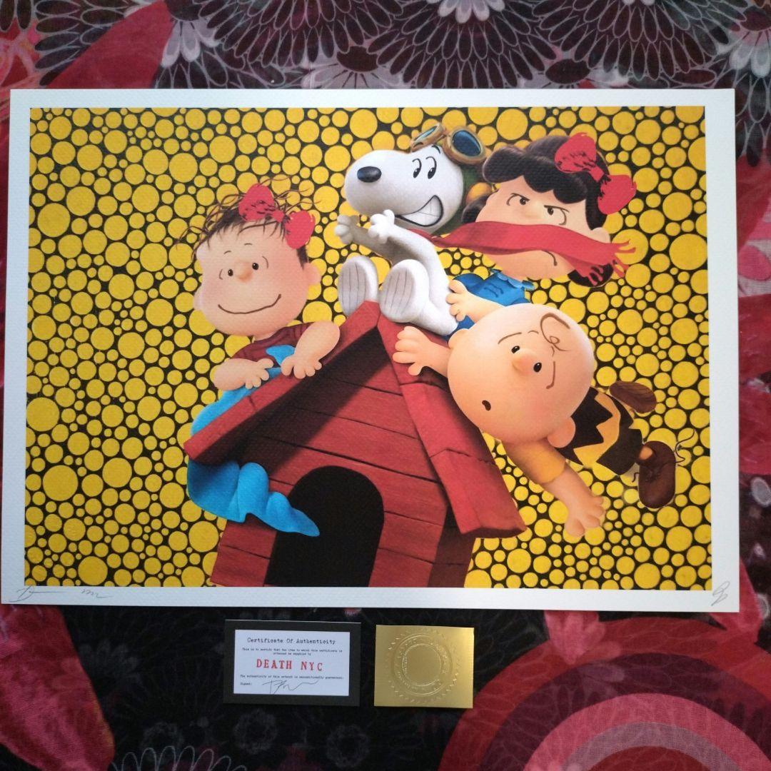 death nyc 世界限定100枚　スヌーピー　PEANUT death nyc 世界限定100枚 スヌーピー PEANUT ゴッホ 星月夜 半額