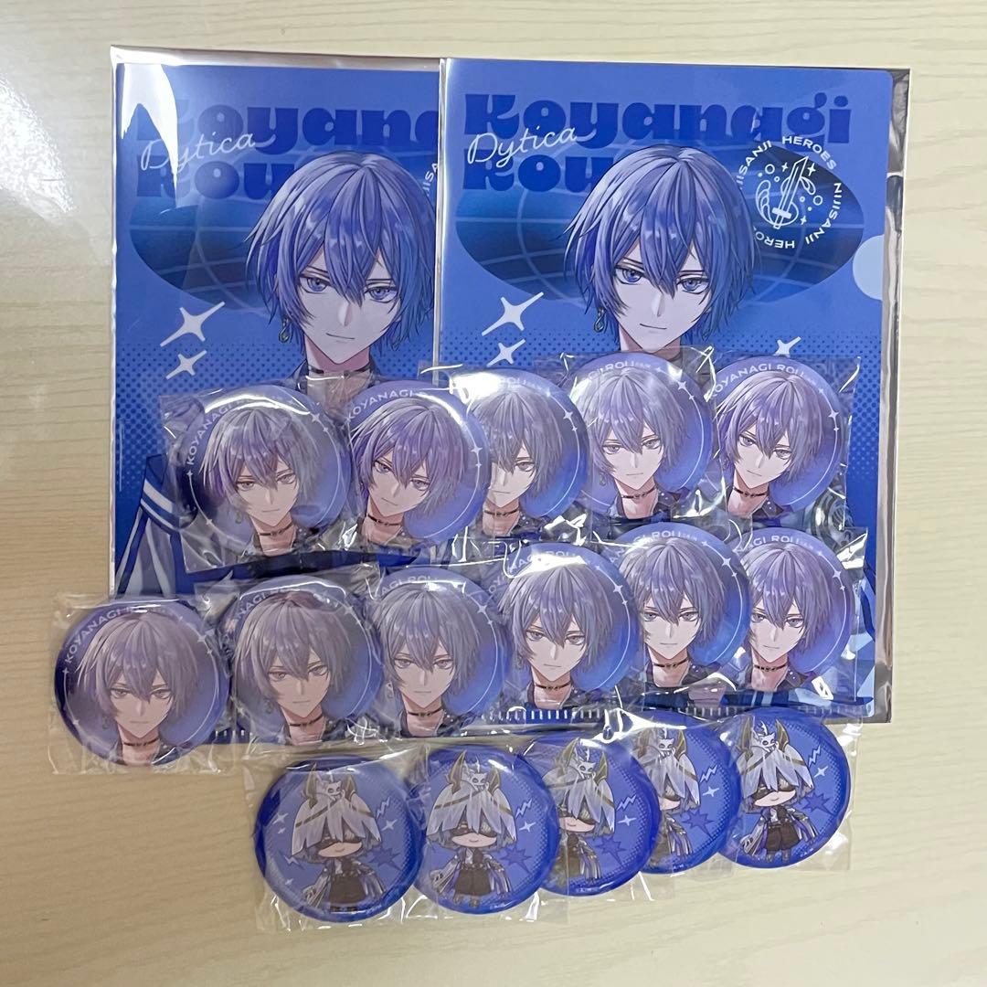 にじさんじ】小柳ロウ HalfAnniversary缶バッジ SD