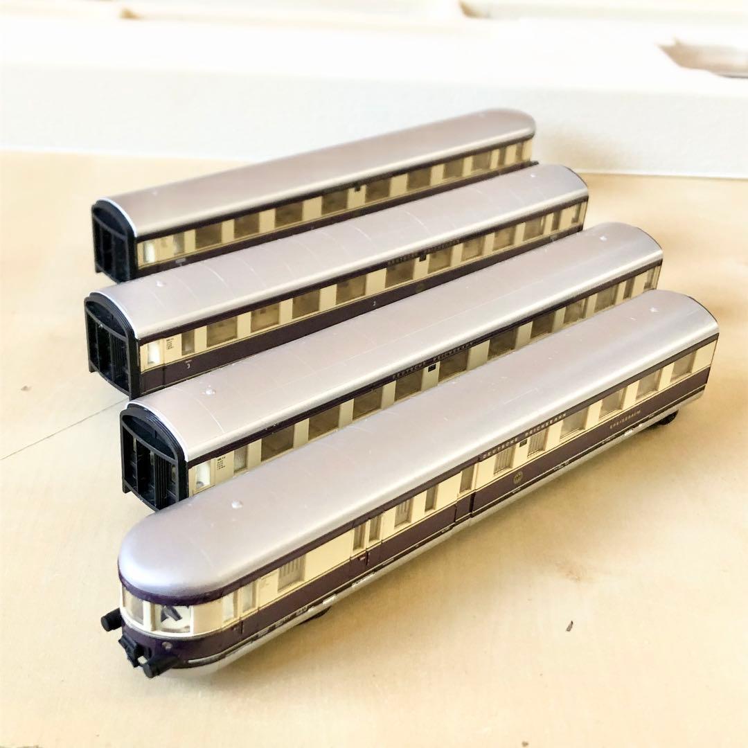 ARNOLD ドイツ帝国鉄道 HENSCHEL-WEGMANN-ZUG Nゲージ