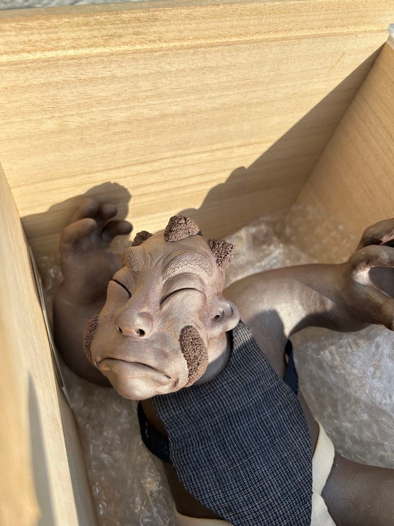 桒原淑男陶芸作品　現代アートくわはらよしお