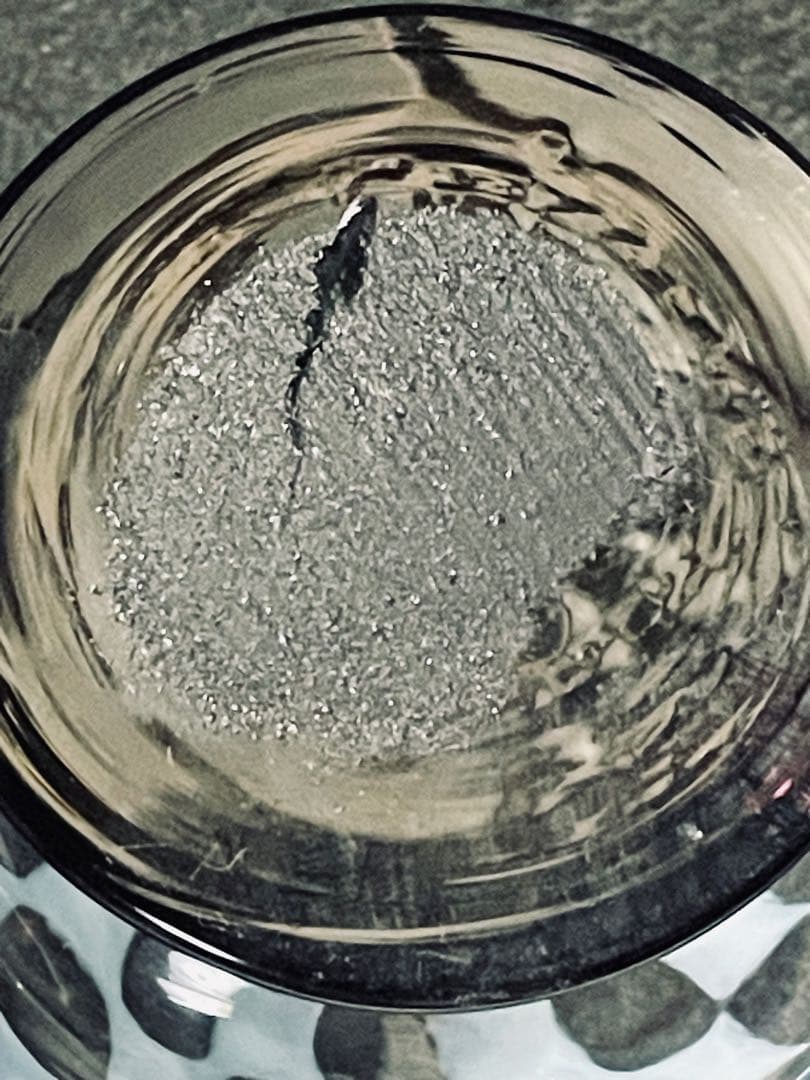 大正ロマン 脚黒市松模様氷コップ 大正ロマンM下 大正ロマン風