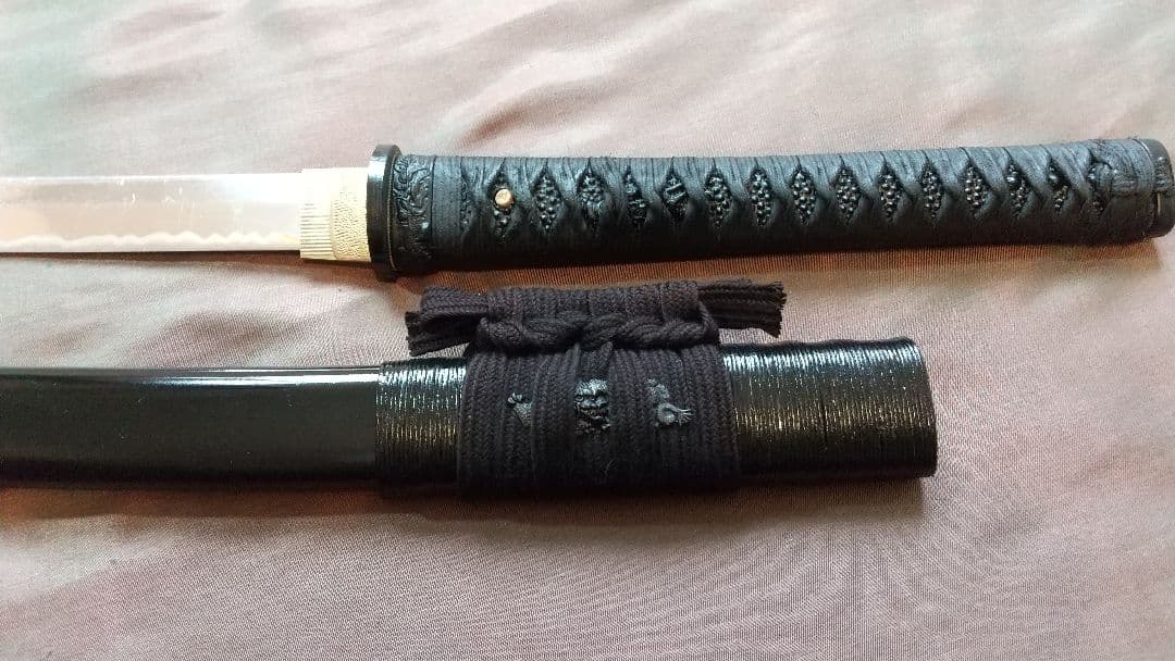 【軽量アルミ刀身】模造刀 舞踊 模擬刀 拵え 喰出し鍔 刀剣 日本刀 刀 小太刀