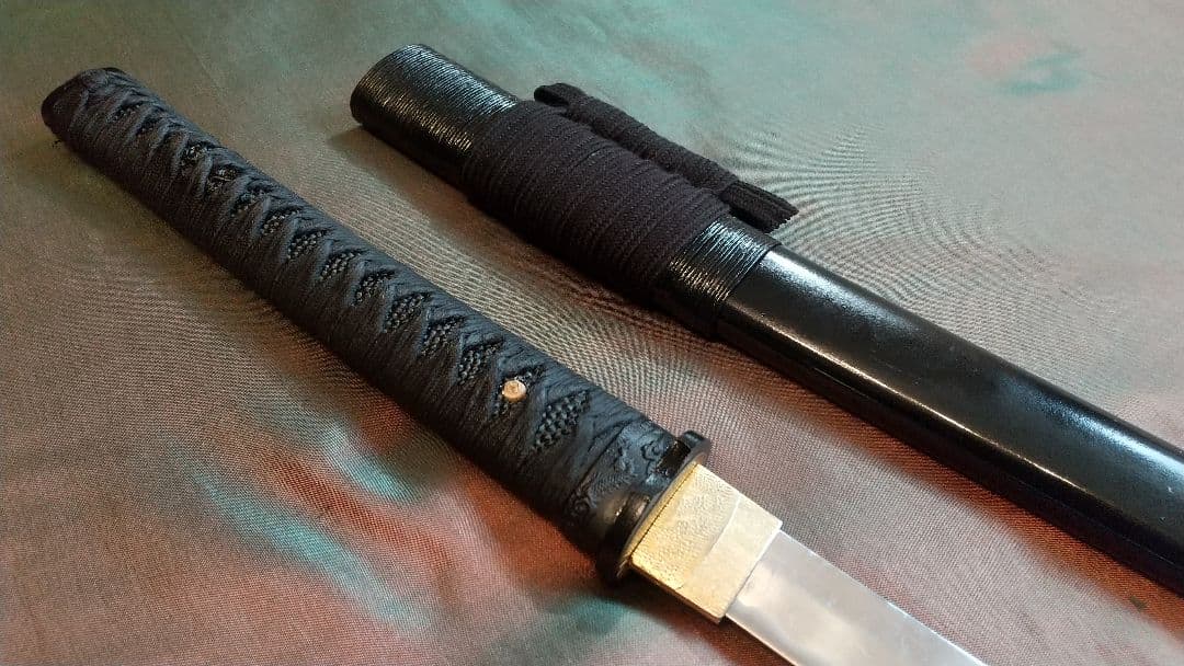 【軽量アルミ刀身】模造刀 舞踊 模擬刀 拵え 喰出し鍔 刀剣 日本刀 刀 小太刀