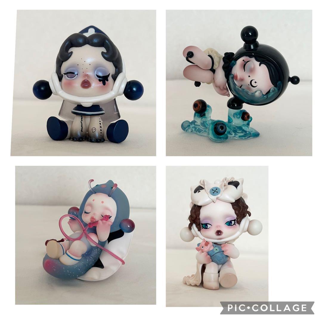 ポップマート POPMART SKULLPANDA スカルパンダ 4点セット ポップ