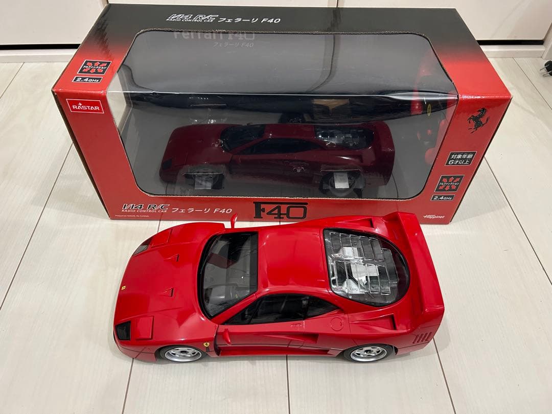 希少1/14 フェラーリ F40 ラジコンカー Ferrari ラスター