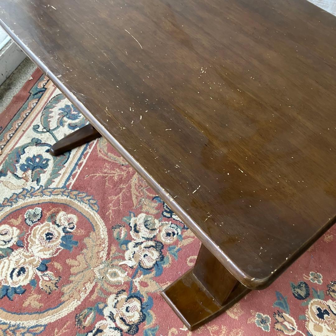 北欧レトロ オープンシェルフバタフライテーブル ダイニングテーブル