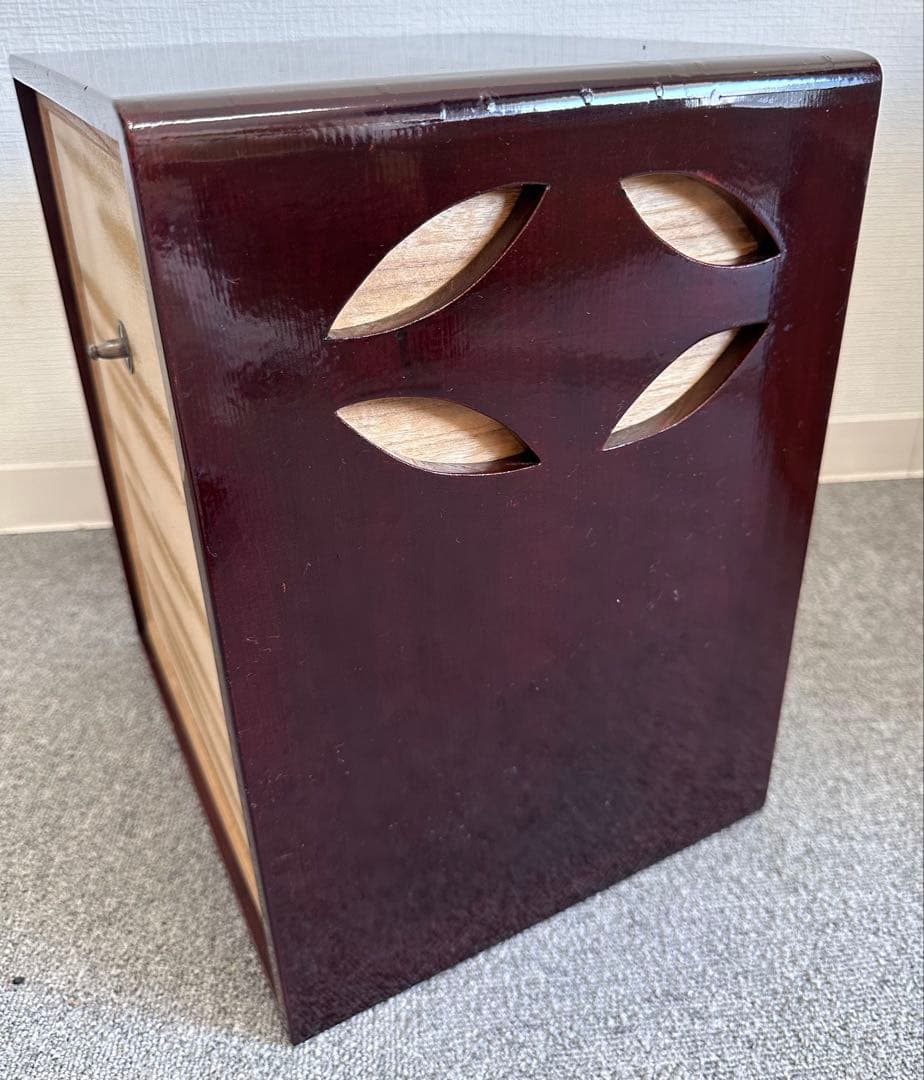 塗師 川瀬表完 八千代棚 茶道具 木製漆器 四方棚