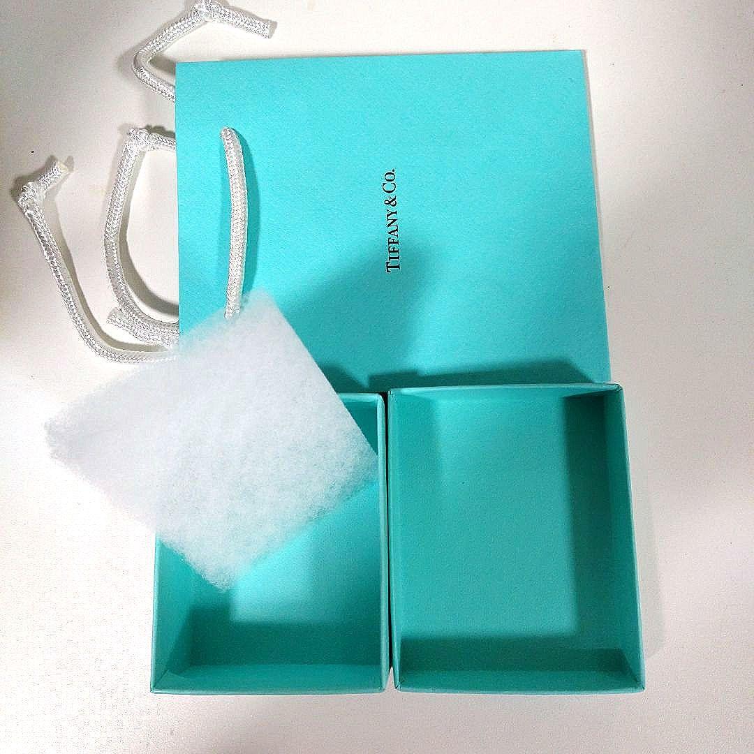 ♥Tiffany空箱 巾着袋 ショップ袋 カード リボン ティファニー